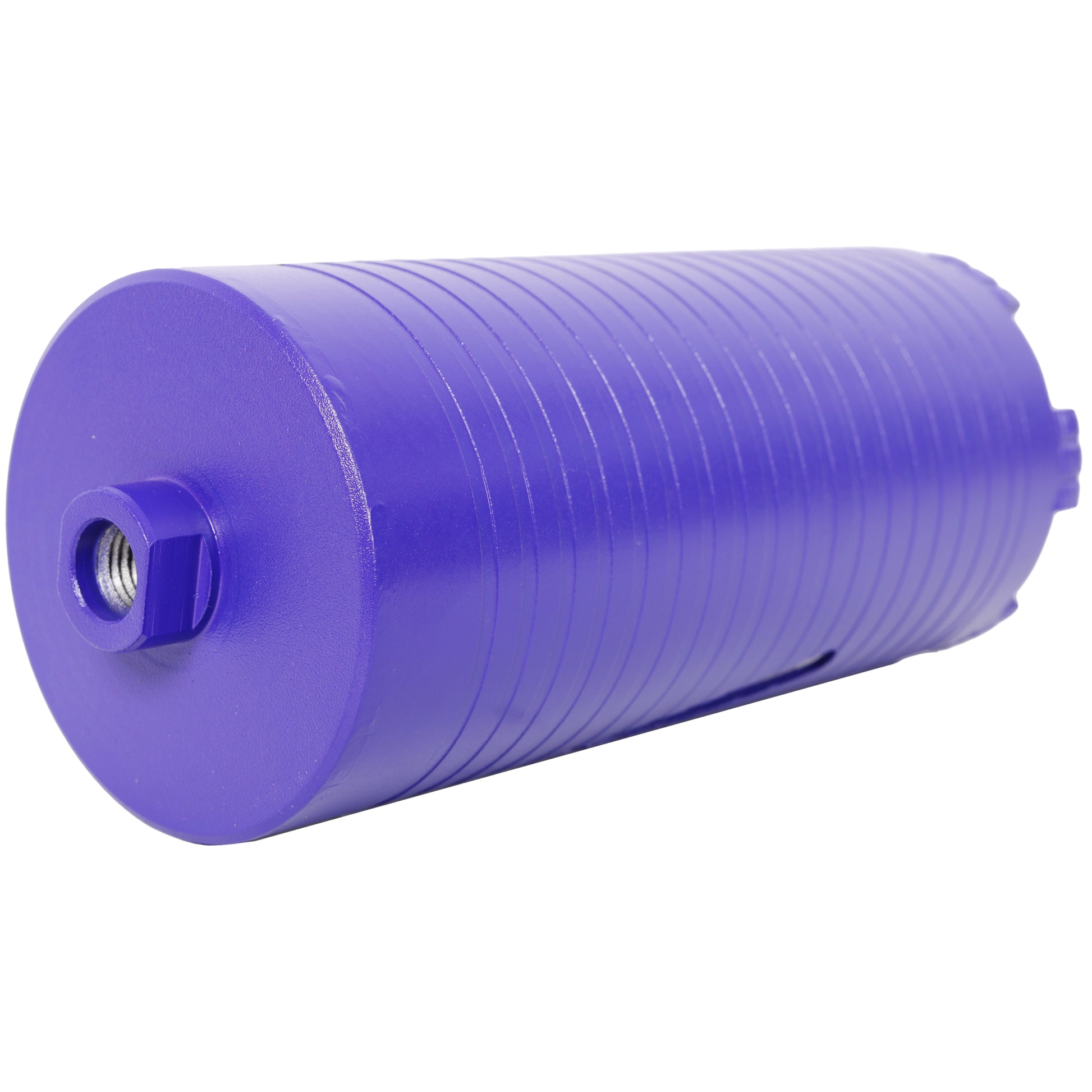 4 inch Diamond Dry Core Drill Bit, Upgraded Welded Core Bits for Concrete with Rebar, Masonry, Brick, Mortar – 5/8"-11 Thread,turbo image 4