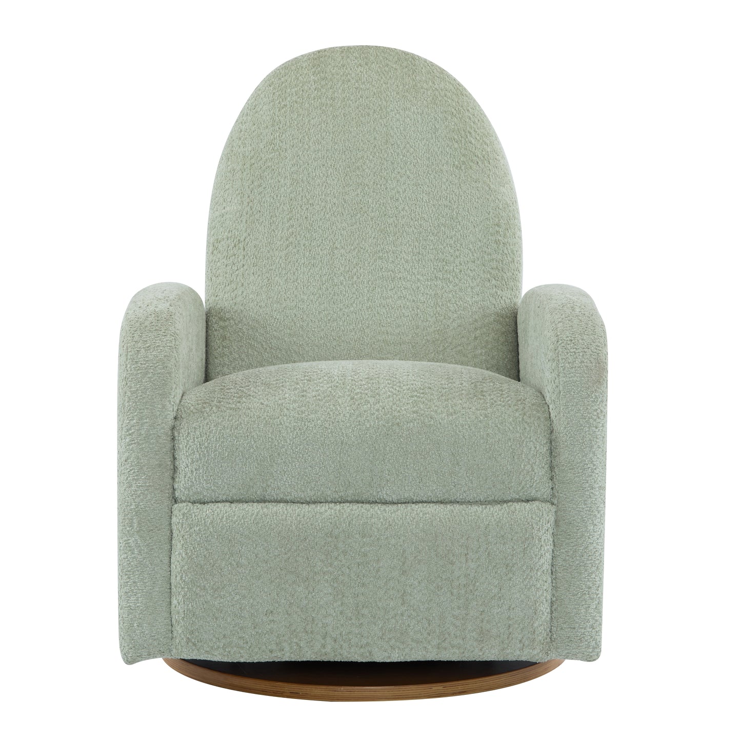 360 Swivel and Glider Recliner Chair-Light Green image 2