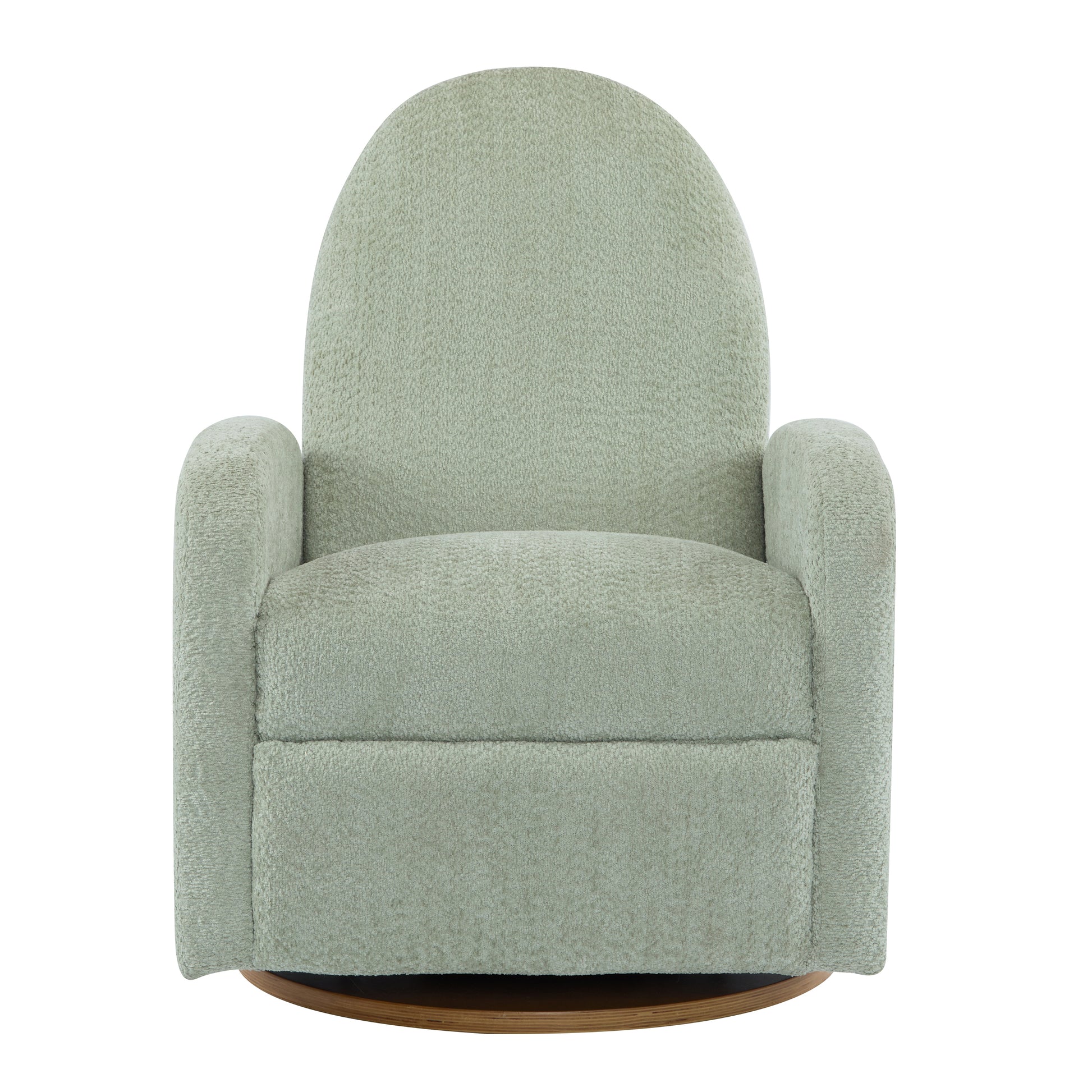 360 Swivel and Glider Recliner Chair-Light Green image 2