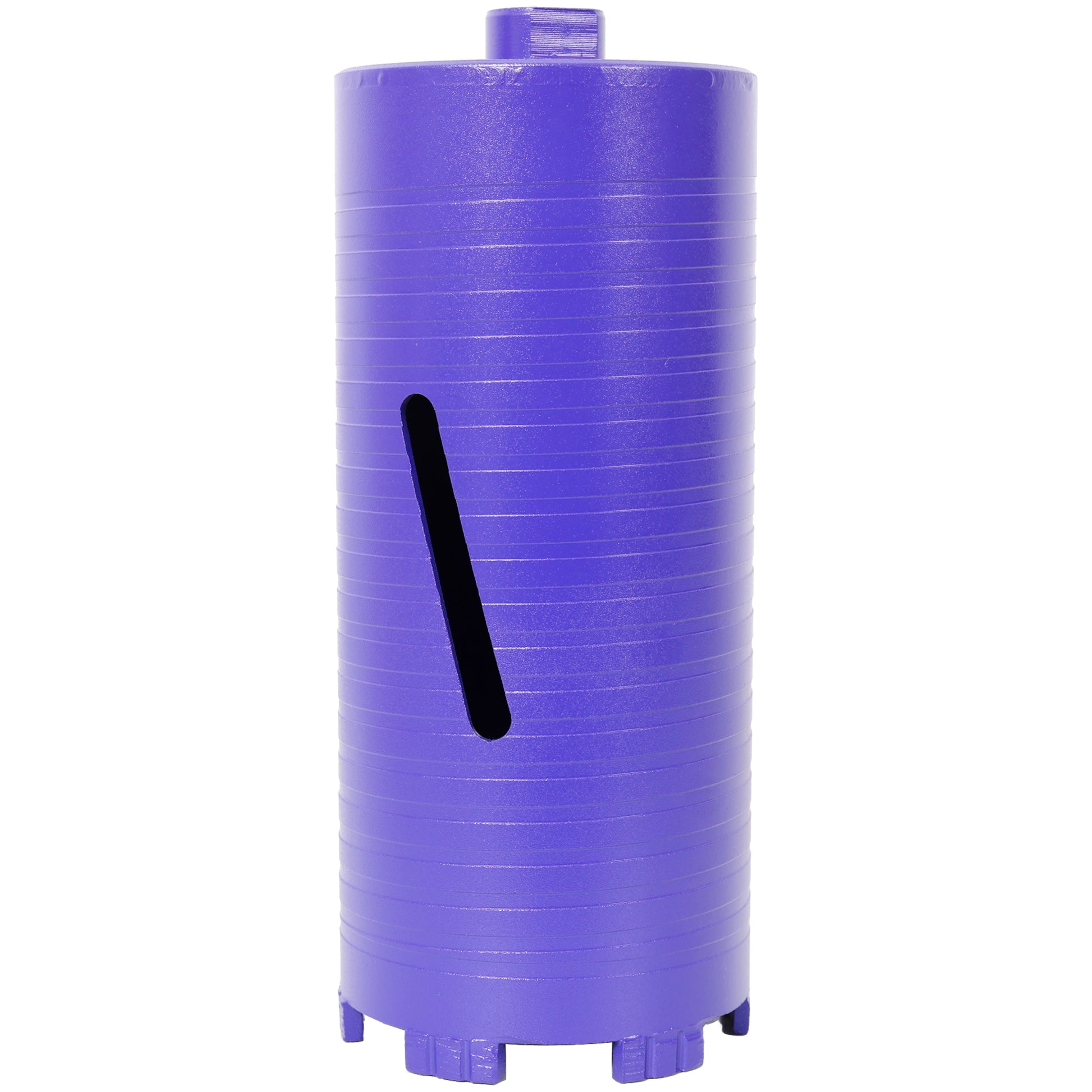 4 inch Diamond Dry Core Drill Bit, Upgraded Welded Core Bits for Concrete with Rebar, Masonry, Brick, Mortar – 5/8"-11 Thread,turbo image 2