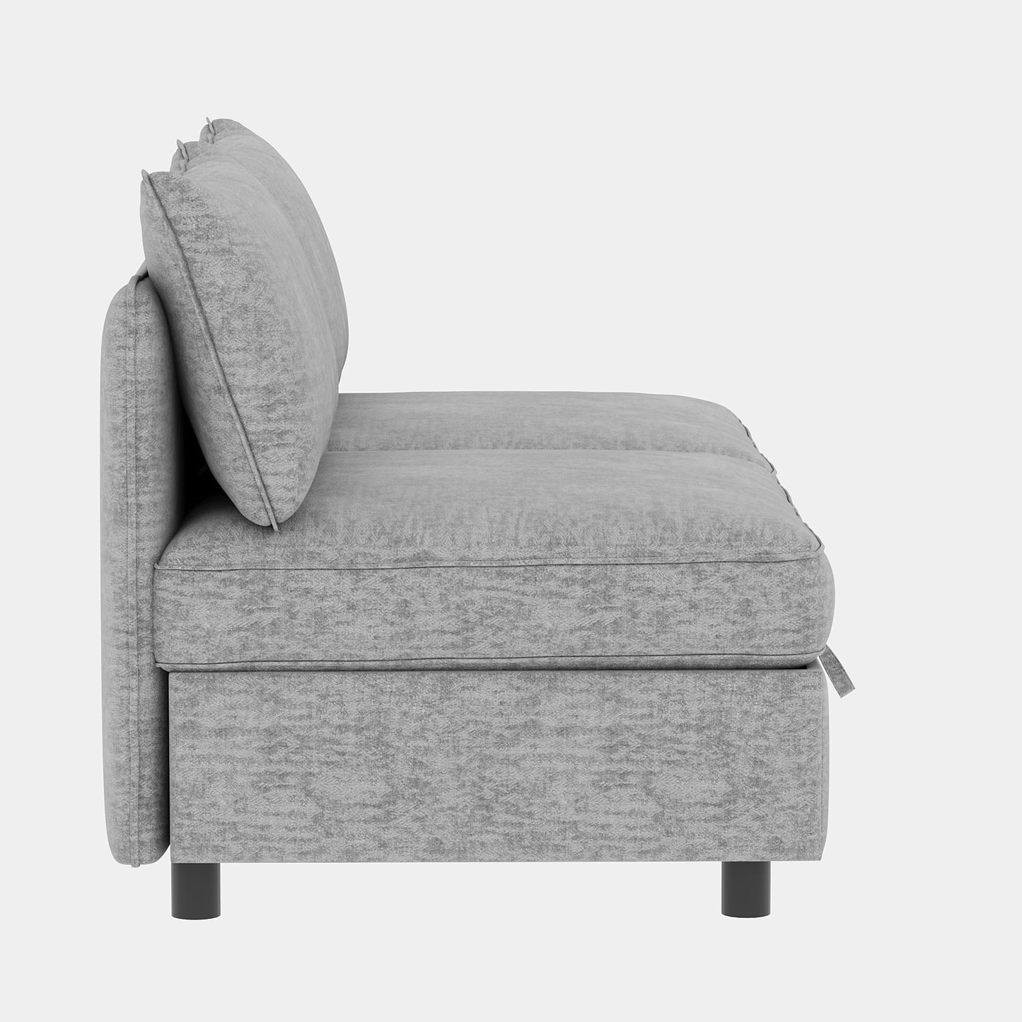 Modular Sectional Sofa, Convertible Sofa Seat With Storage, Sleeper Sectional Sofa Set, Fabric Flexible Modular Combinations for Living Room image 12