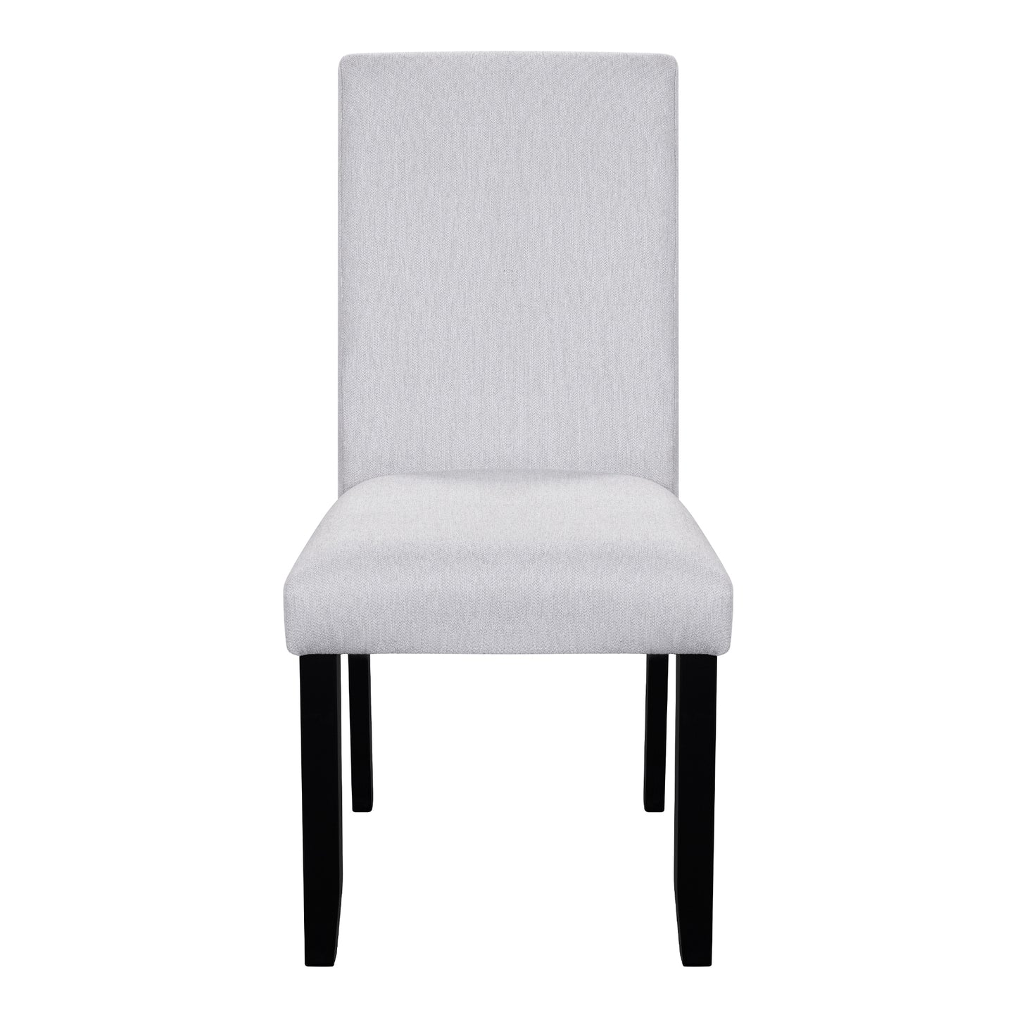 Modern Dining Room Chairs Set of 4, Accent Diner Chairs Upholstered Fabric Side Stylish Kitchen Chairs with Solid Wood Legs and Padded Seat - Beige image 6