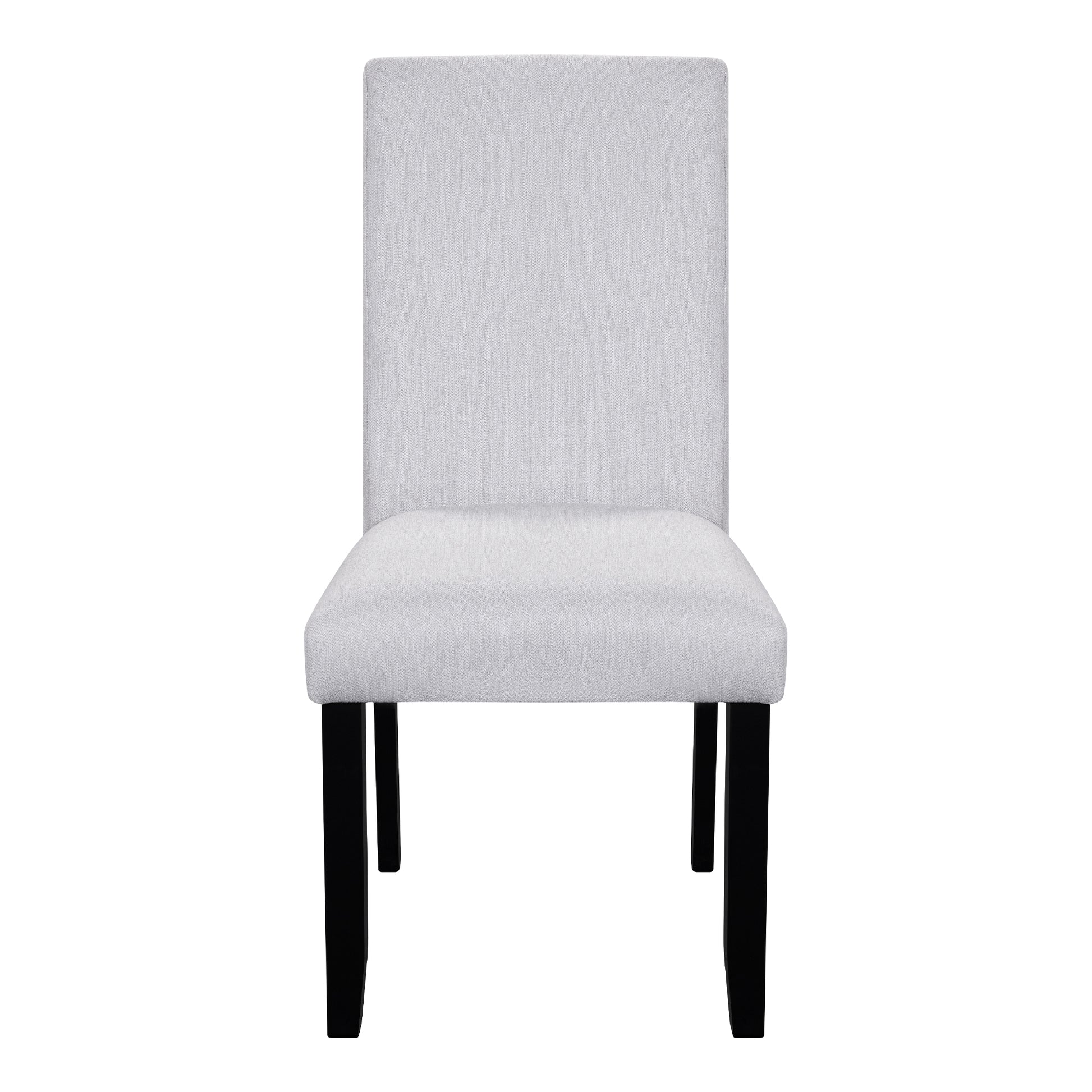 Modern Dining Room Chairs Set of 4, Accent Diner Chairs Upholstered Fabric Side Stylish Kitchen Chairs with Solid Wood Legs and Padded Seat - Beige image 6