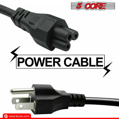 5Core AC Power Cord 10Ft 3 Prong US Male to Female Extension Adapter 16AWG/2C 125V 13A image 5
