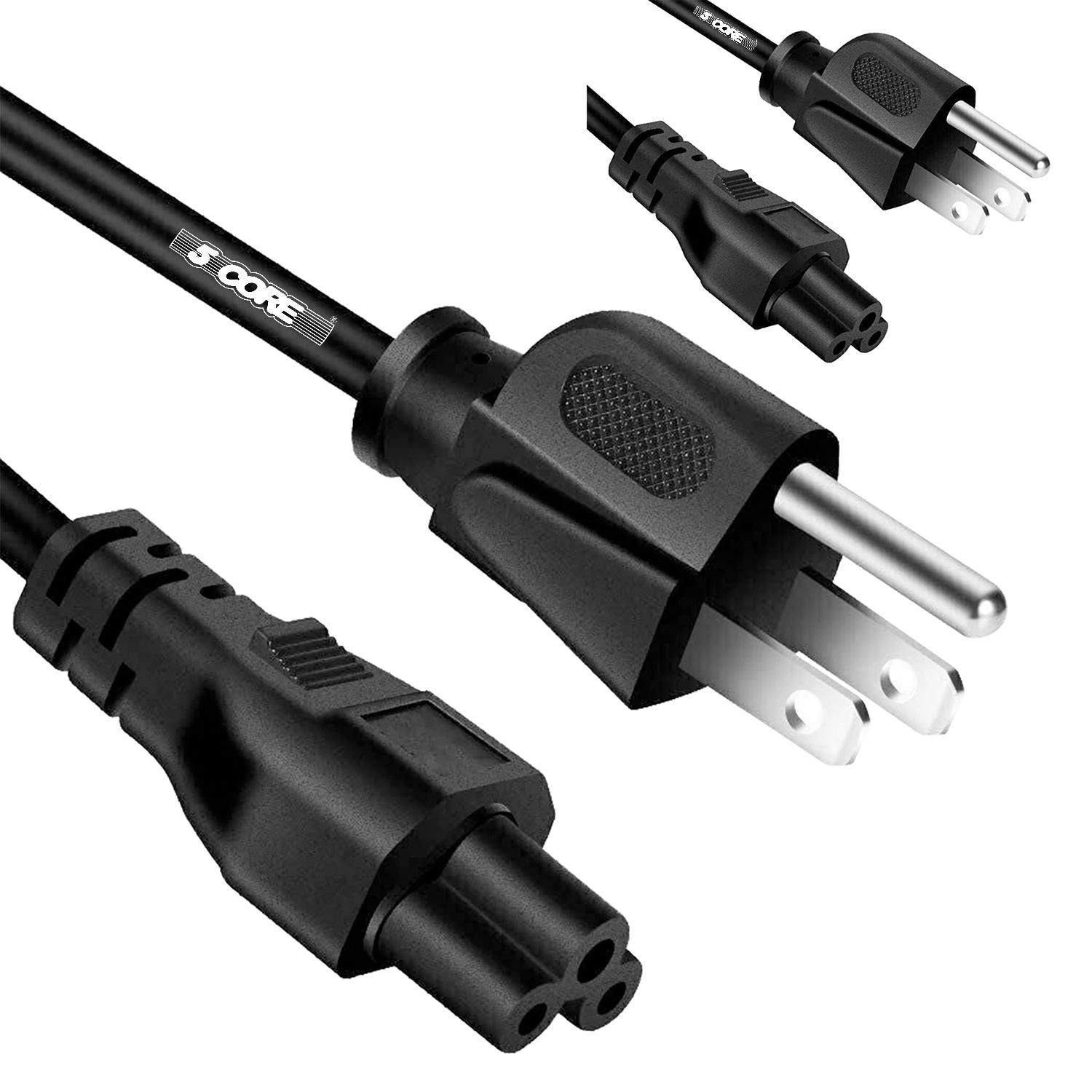 5Core AC Power Cord 6Ft 3 Prong US Male to Female Extension Adapter 18AWG 10A 7A 125V image 17