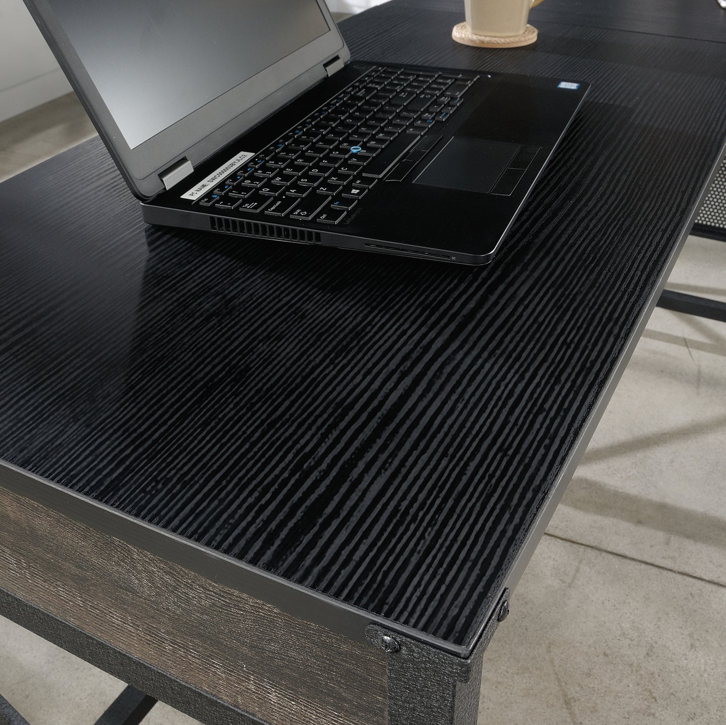 Desk Return 36" with Expanded Workspace, Brown finish image 6