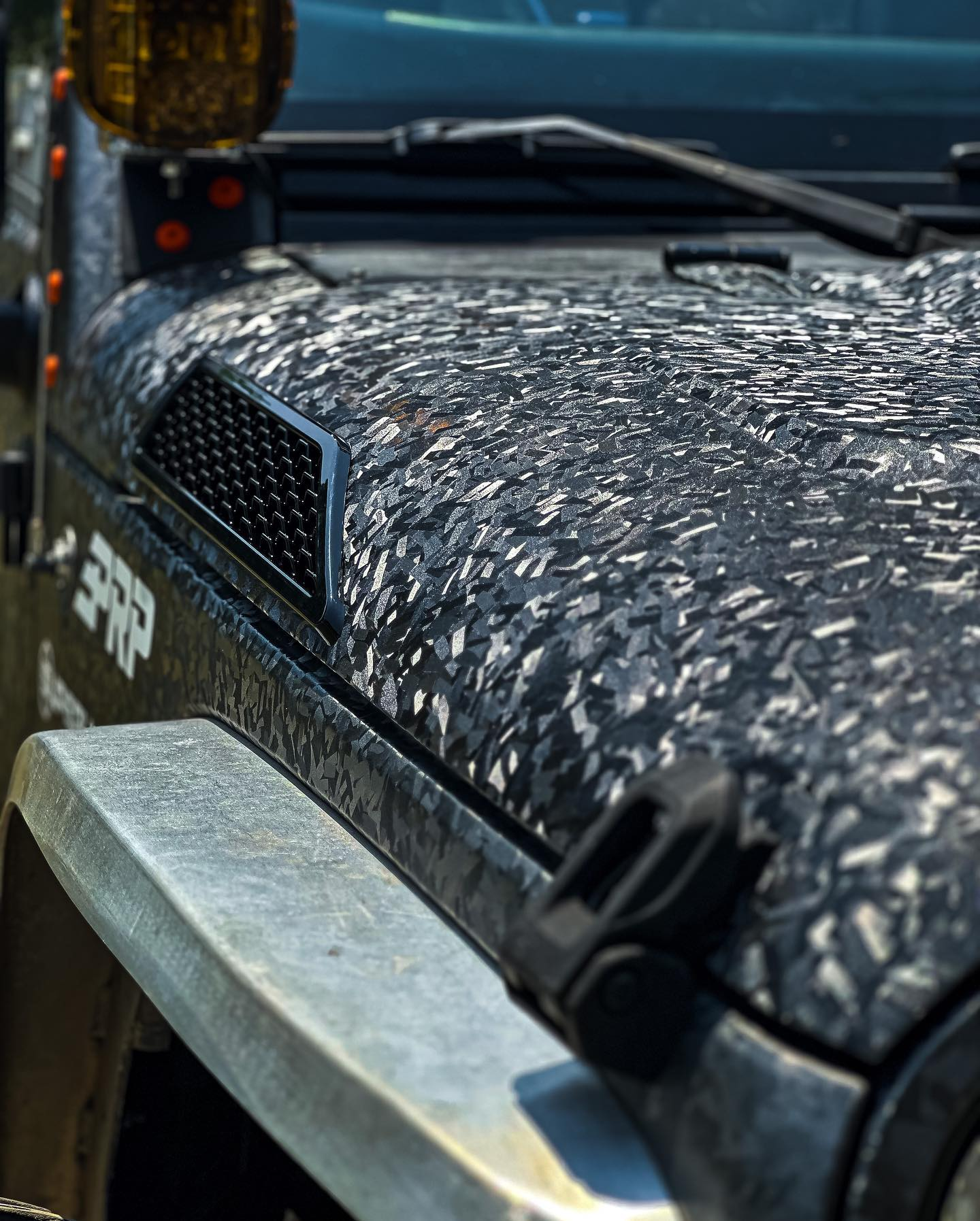 Replacement Hood Vented Heat Dispersion for 2007-2017 Jeep Wrangler JK JKU Hood Upgrade image 11