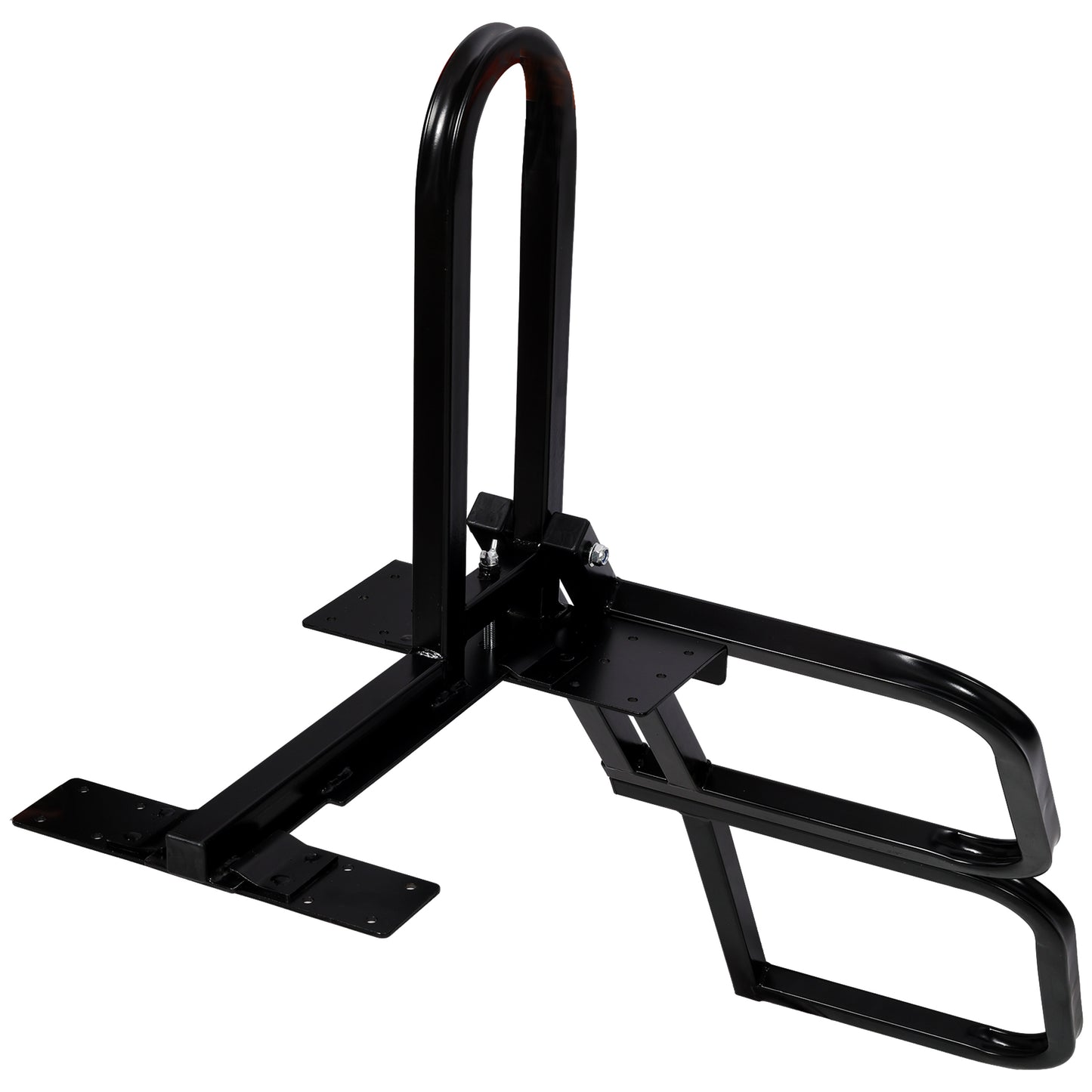 Foldable Pickup Truck Tailgate Two-Step Ladder - Universal Fit. Drilling Hex Screws for Easy Install. Load Capacity: 300 LBS. Serves To Secure Items In Truck Bed image 6
