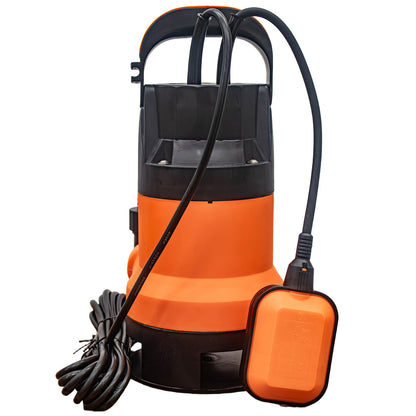 Submersible Pump with Auto Float Switch, High Efficiency Dirty Water Utility Pump for Cellar, Garden Pond, Swimming Pool Drainage image 11