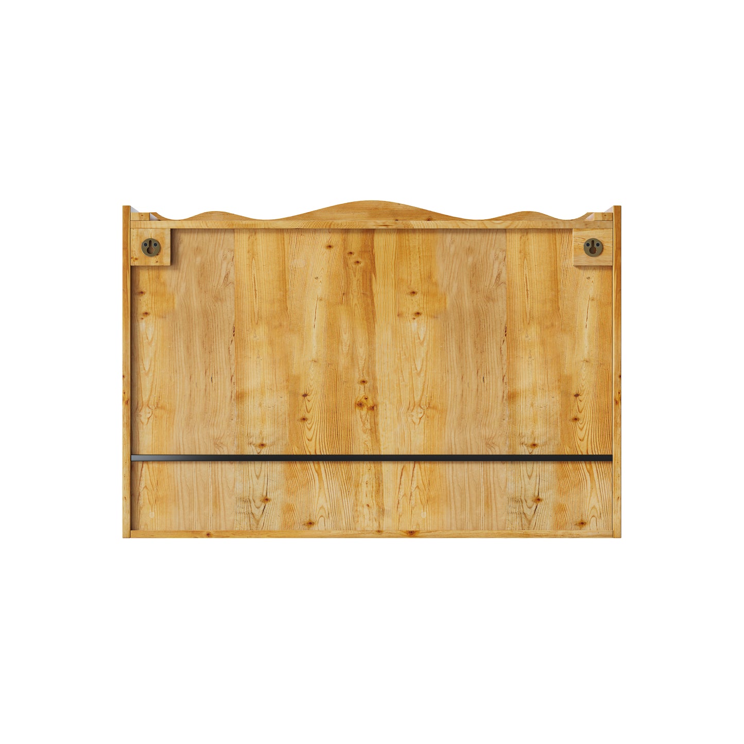 35.4"Retro 2 Door Sliding Cabinet Three Layers of Storage Space,Suitable for Bathrooms,Kitchens,Dining Rooms,Natural image 7