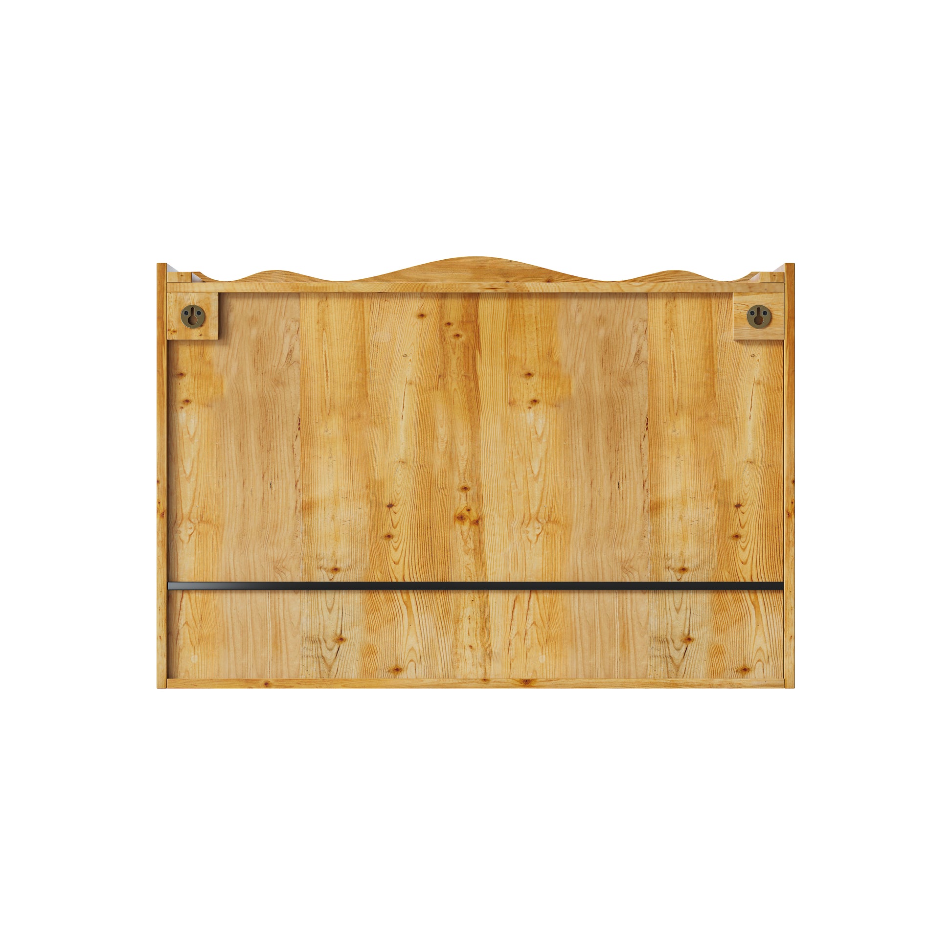 35.4"Retro 2 Door Sliding Cabinet Three Layers of Storage Space,Suitable for Bathrooms,Kitchens,Dining Rooms,Natural image 7