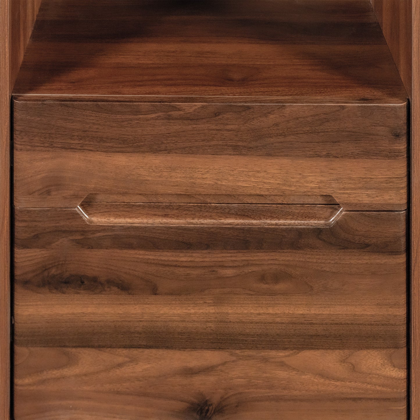 Kitchen Pantry Hutch Storage Cabinet, Farmhouse Kitchen Hutch Buffet Cabinet with Microwave Stand, Freestanding Buffet Sideboard Coffee Bar Cabinet image 10