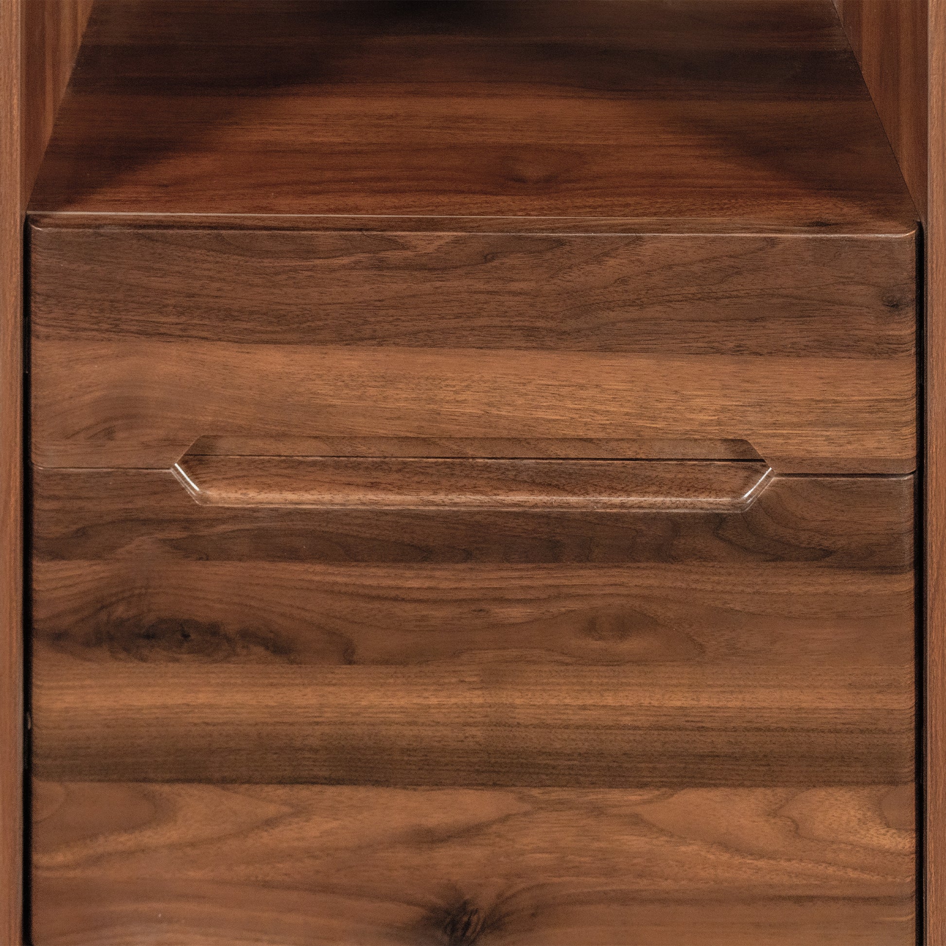 Kitchen Pantry Hutch Storage Cabinet, Farmhouse Kitchen Hutch Buffet Cabinet with Microwave Stand, Freestanding Buffet Sideboard Coffee Bar Cabinet image 10