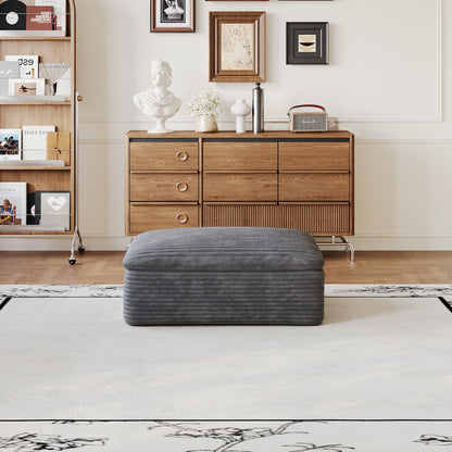 1 Ottoman,Dark Grey image 2