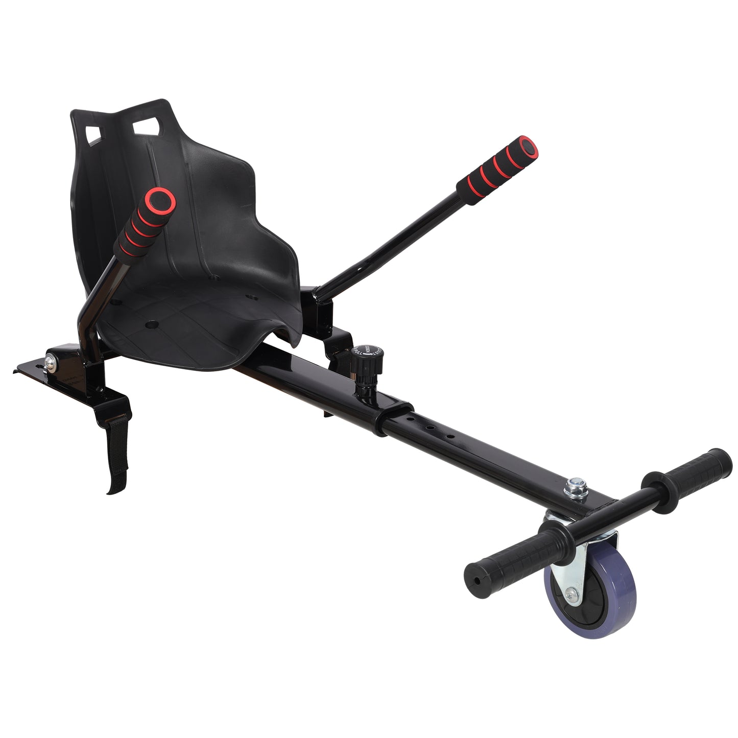 Hoverboard Seat Attachment Go-Kart,Fits 6.5" 8"10" Hoverboards,Sturdy Adjustable Off-Road Frame,Hover Cart for Family Fun,not include Hoverboard,Black image 7