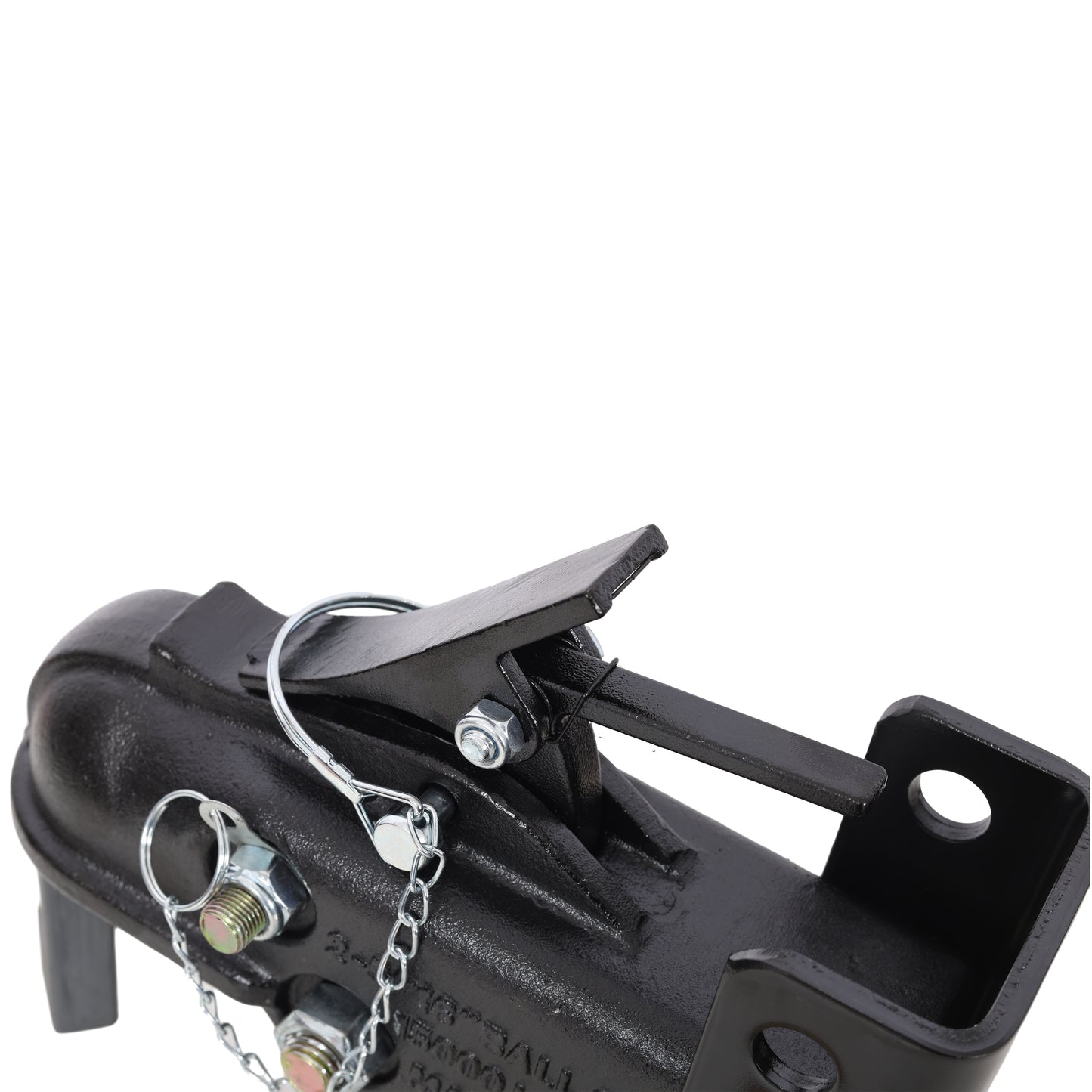 2-5/16 Inch Channel Mount Trailer Coupler, 15000 LBS Heavy Duty Hitch Ball Coupler with 3-Position Adjustable Channel Bracket & Complete Fasteners image 8