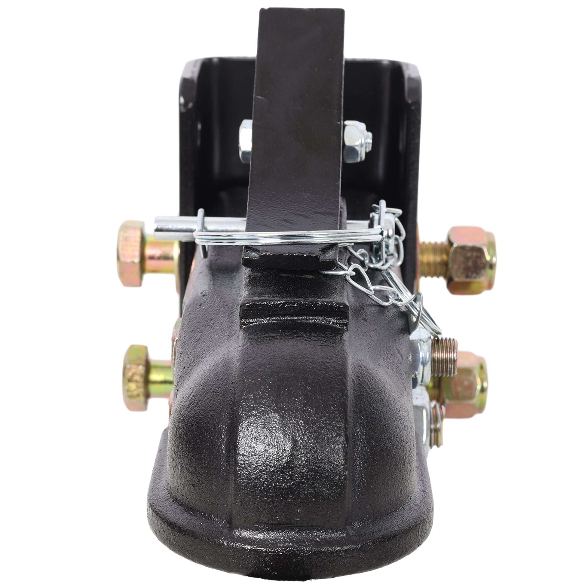 2-5/16 Inch Channel Mount Trailer Coupler, 15000 LBS Heavy Duty Hitch Ball Coupler with 3-Position Adjustable Channel Bracket & Complete Fasteners image 2