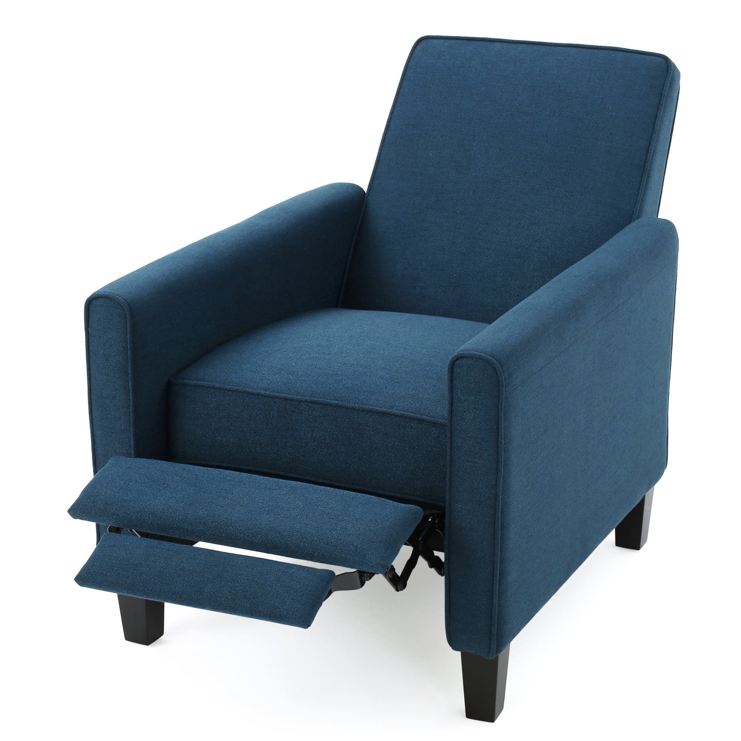 Navy Blue Fabric Push Back Chair for Elegant Home Décor(Old SKU:52422.00FDBL) image 8