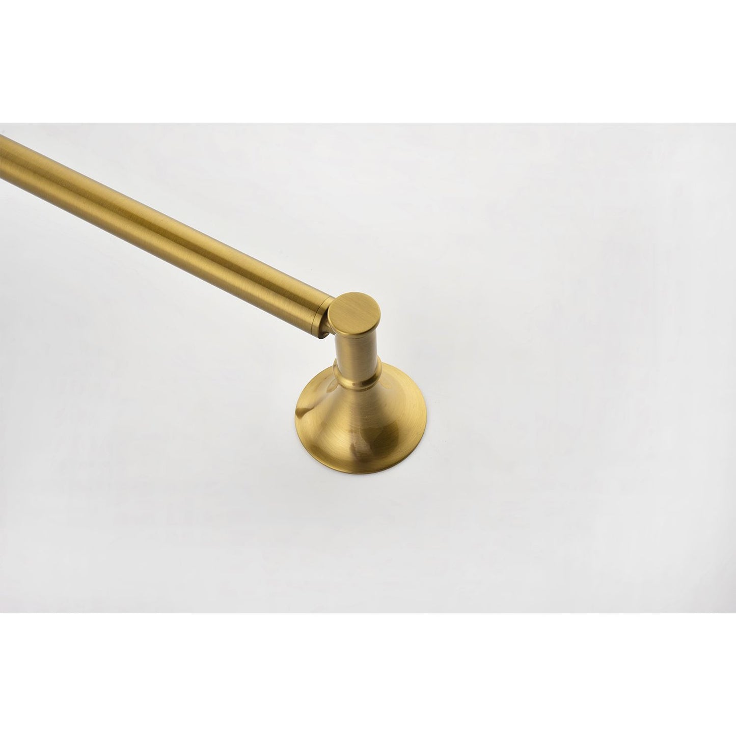 6 Piece Brass Bathroom Towel Rack Set Wall Mount image 16