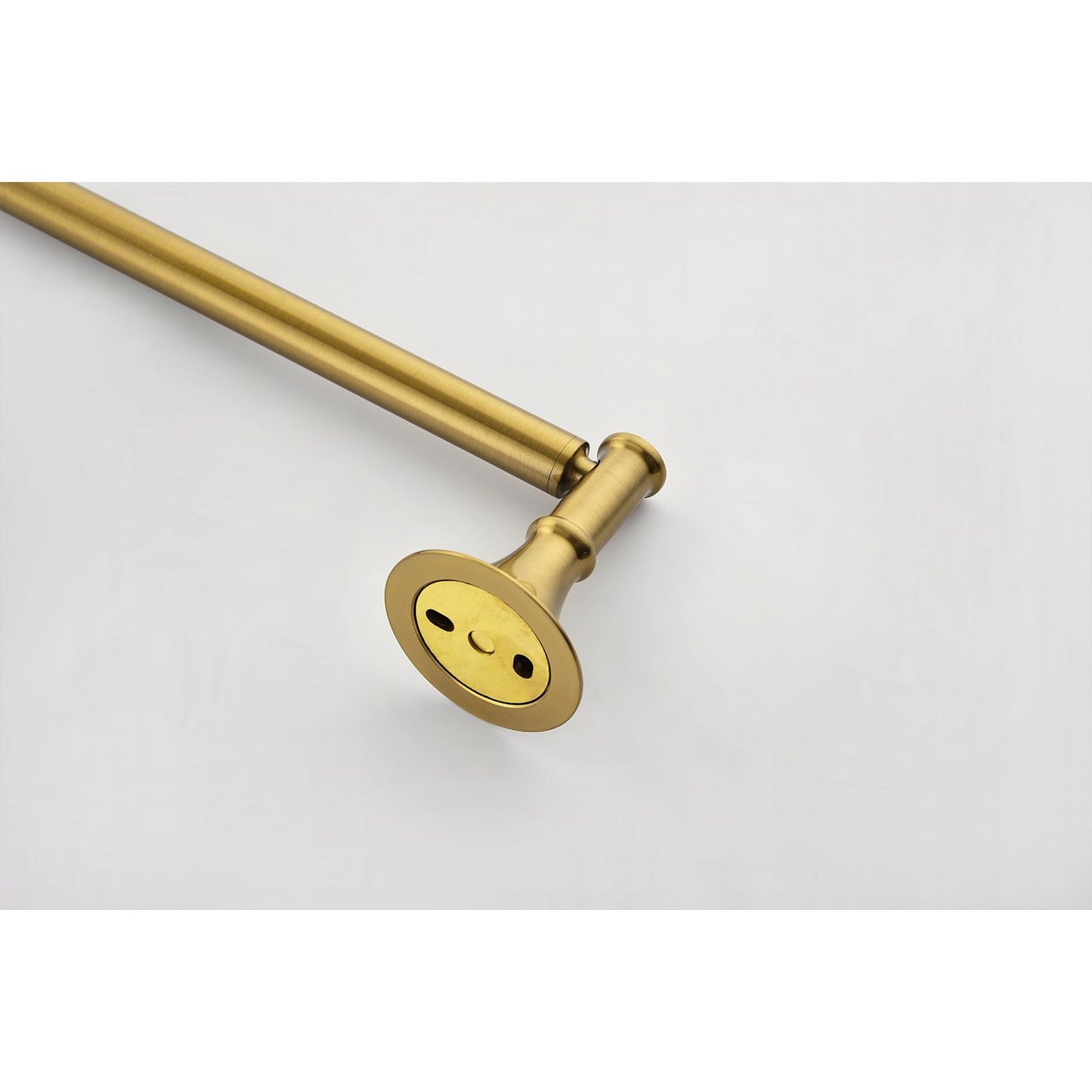 6 Piece Brass Bathroom Towel Rack Set Wall Mount image 18