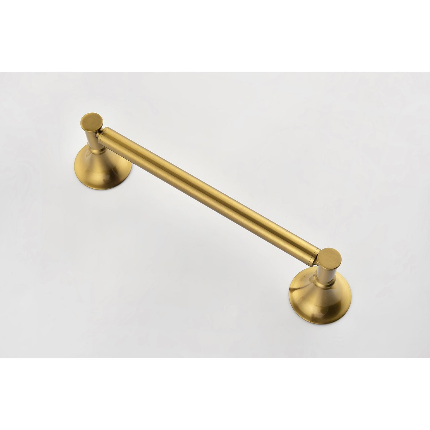 6 Piece Brass Bathroom Towel Rack Set Wall Mount image 11