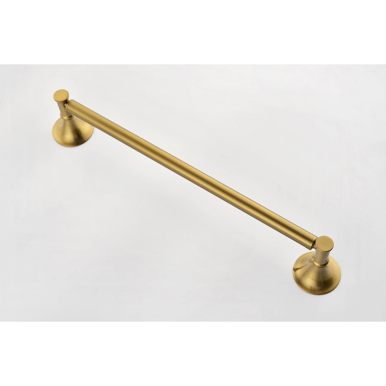 6 Piece Brass Bathroom Towel Rack Set Wall Mount image 15