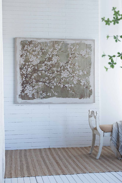 60" x 48" Large Cherry Blossom Canvas Art Print, Home Decor Accent Piece image 4