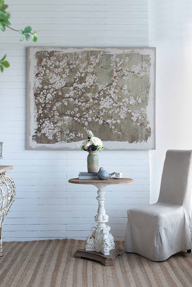 60" x 48" Large Cherry Blossom Canvas Art Print, Home Decor Accent Piece image 13