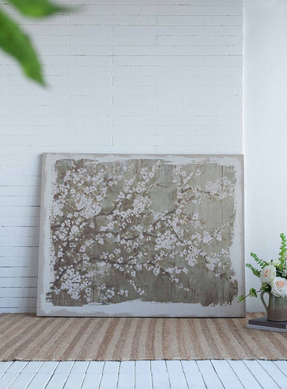 60" x 48" Large Cherry Blossom Canvas Art Print, Home Decor Accent Piece image 9