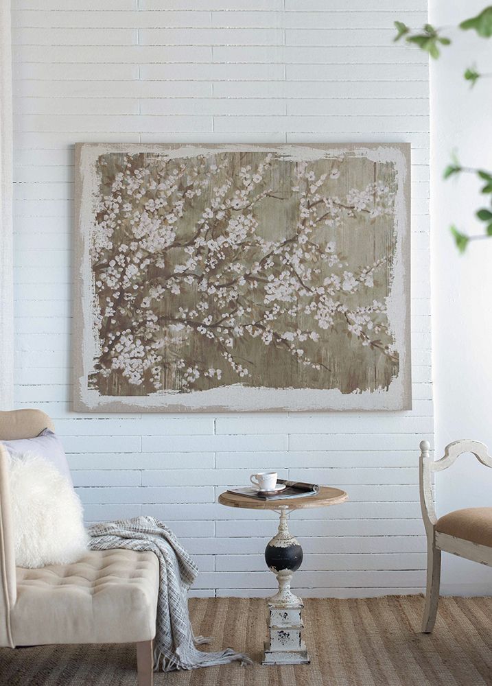60" x 48" Large Cherry Blossom Canvas Art Print, Home Decor Accent Piece image 14