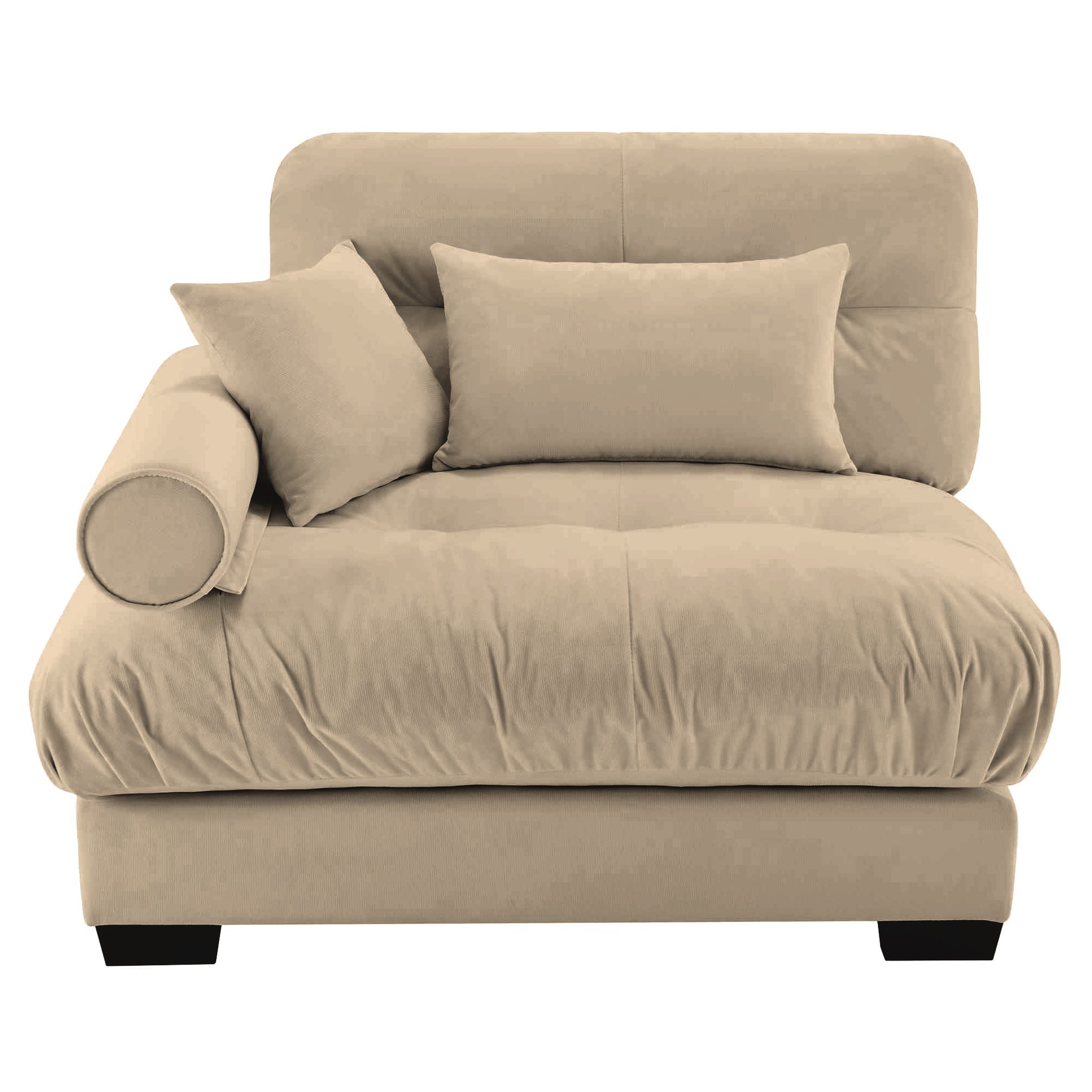 Milano Sofa LSF W/3 pillows - Beige image 1