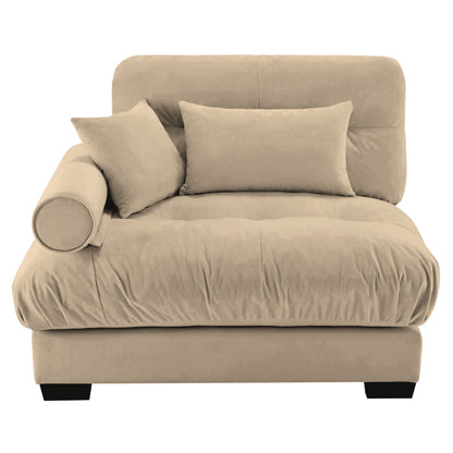 Milano Sofa LSF W/3 pillows - Beige image 1