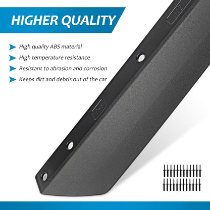 Fenders Front & Rear Fenders Compatible with 2018-2026 Jeep Wrangler JL and JLU Unlimited Rubicon, Off-Road Wheel Fender Liner Set 4 Pcs(Only Fit High Clearance Fender Flares,Not for 4XE) image 2