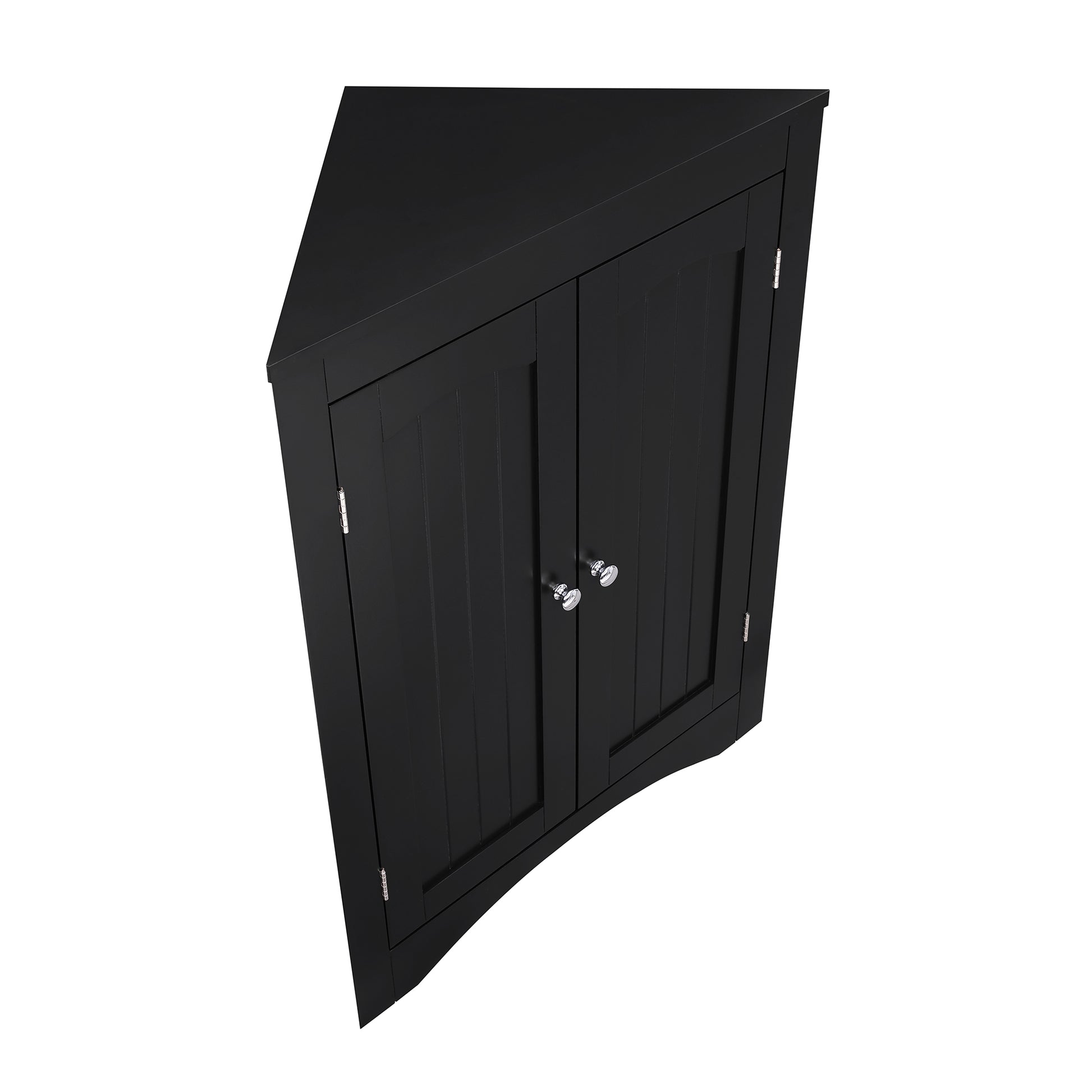 sideboard cabinet,corner cabinet,Bathroom Floor Corner Cabinet with Doors and Shelves, Kitchen, Living Room,Free Standing Storage Cabinet for Bathroom image 7