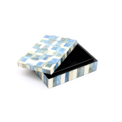 Decorative Storage Box with Bone Material-6X4X2"
