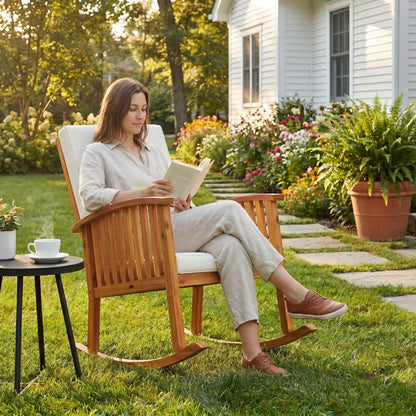 CASA ACACIA ROCKING CHAIR image 2