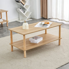 Modern 2-Tier Coffee Table for Living Room | Durable and Stylish