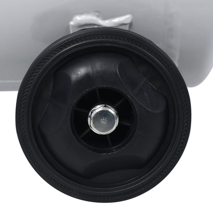 1.5HP Silent Oil-Free Air Compressor 8 Gallon, Oil-Free, Electric Shop Air Compressor Portable,Lightweight with Wheels, 70 dBA Noise Level, with Automatic Drain Valve,Light Gray image 12