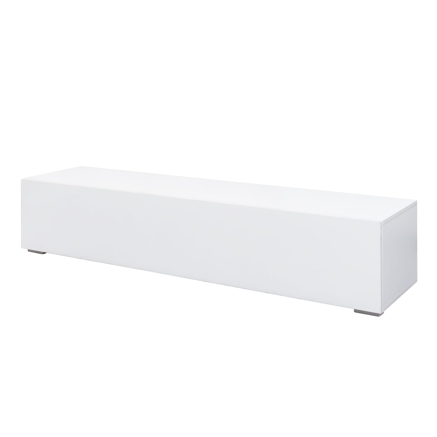 Modern Entertainment Center with Storage Media Console for Living Room image 10