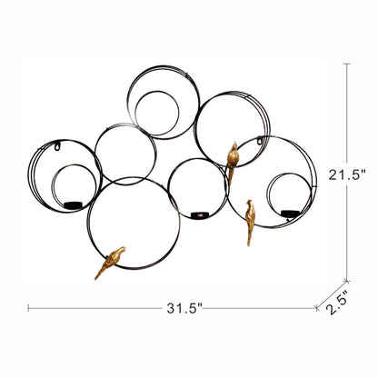 31.5x2.5x21.5" Banyan Birds Wall Accent image 5