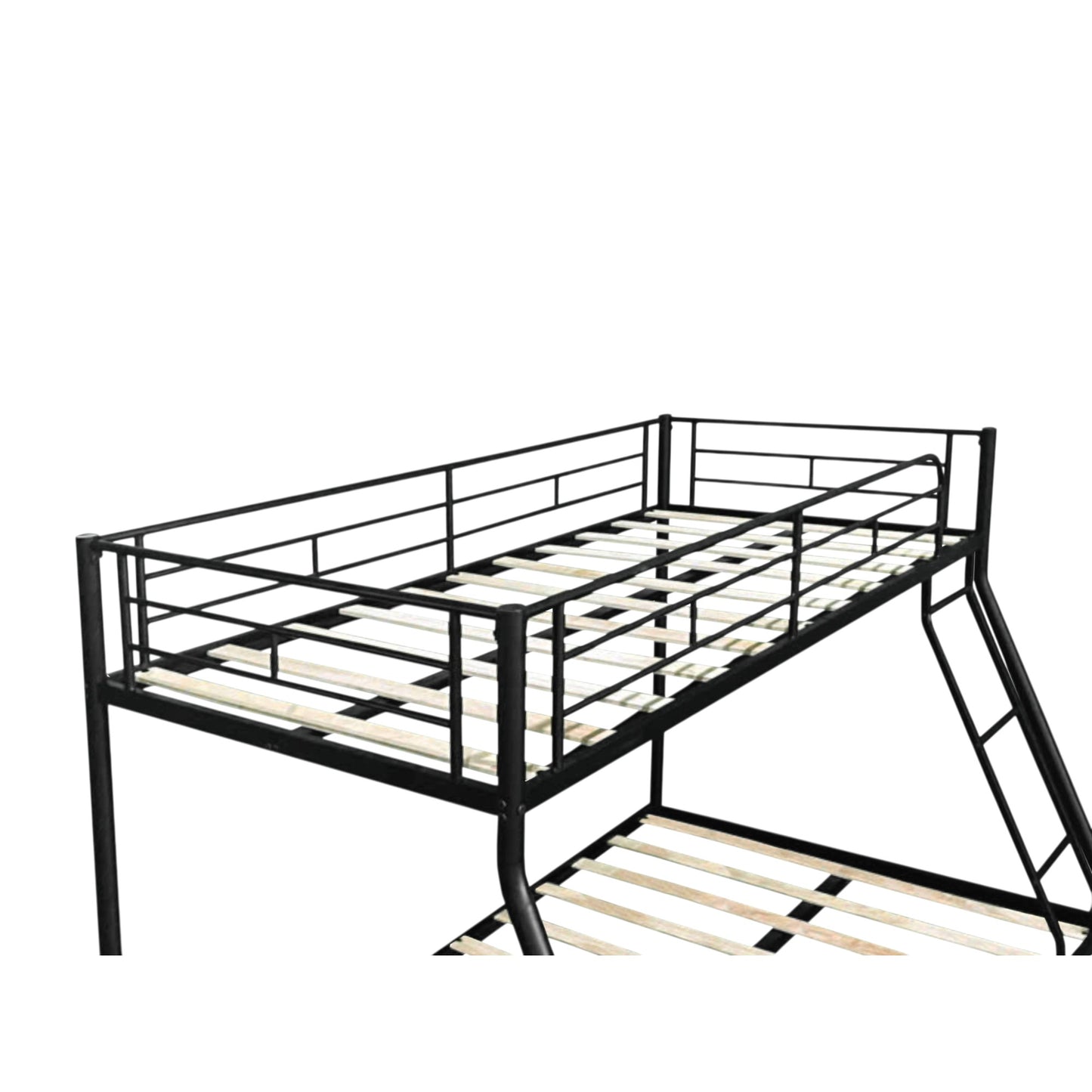Metal Twin over Full Bunk Bed/ Heavy-duty Sturdy Metal/ Noise Reduced/ Squeak Free/ Wooden Slat/ No Box Spring Needed image 7