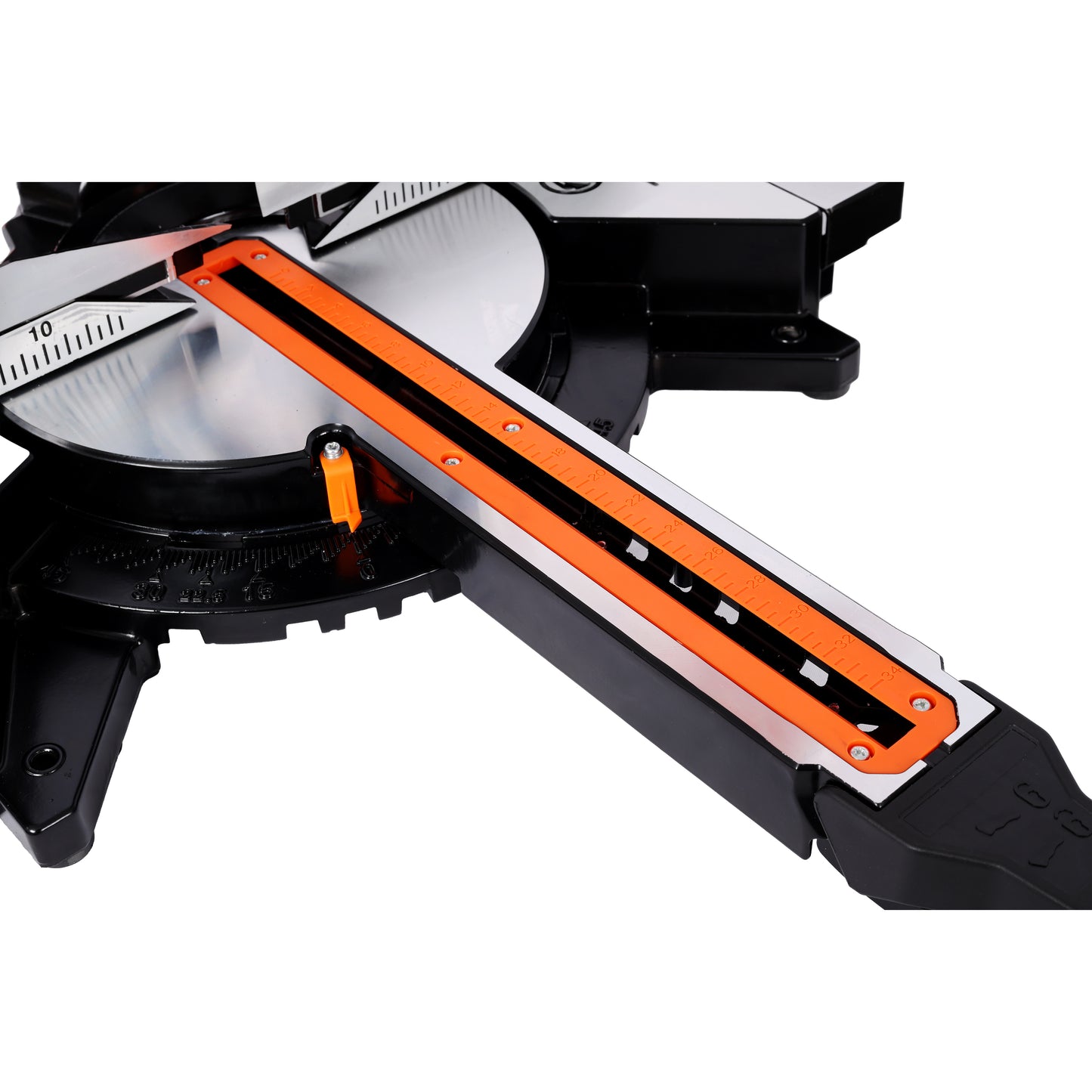 10in Single Bevel Double Speed Sliding Miter Saw,48T Blade,2-Speed 5000/3200 RPM,3.5x13in Cutting Capacity,ETL certificate image 12
