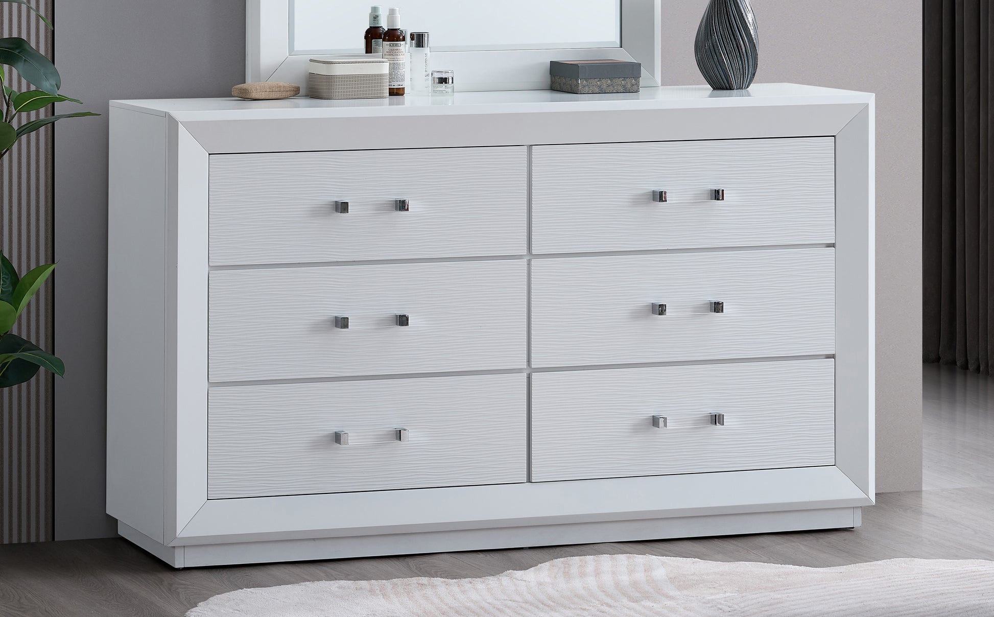 Mars G001700-D DRESSER(Without Mirror), White image 7