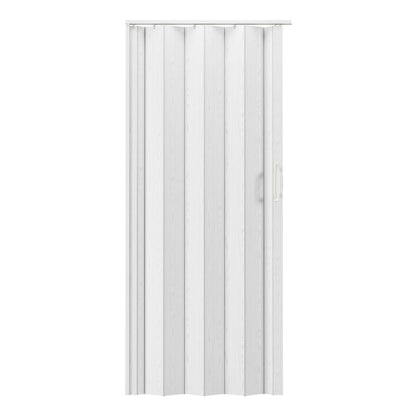 Studio Series 48" W PVC Foldable Accordion Doors, White image 2
