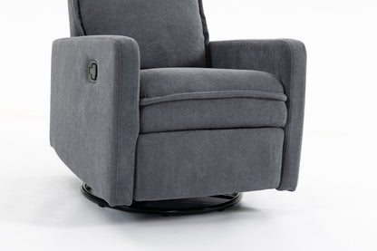 Short plush manual button armchair sofa image 6
