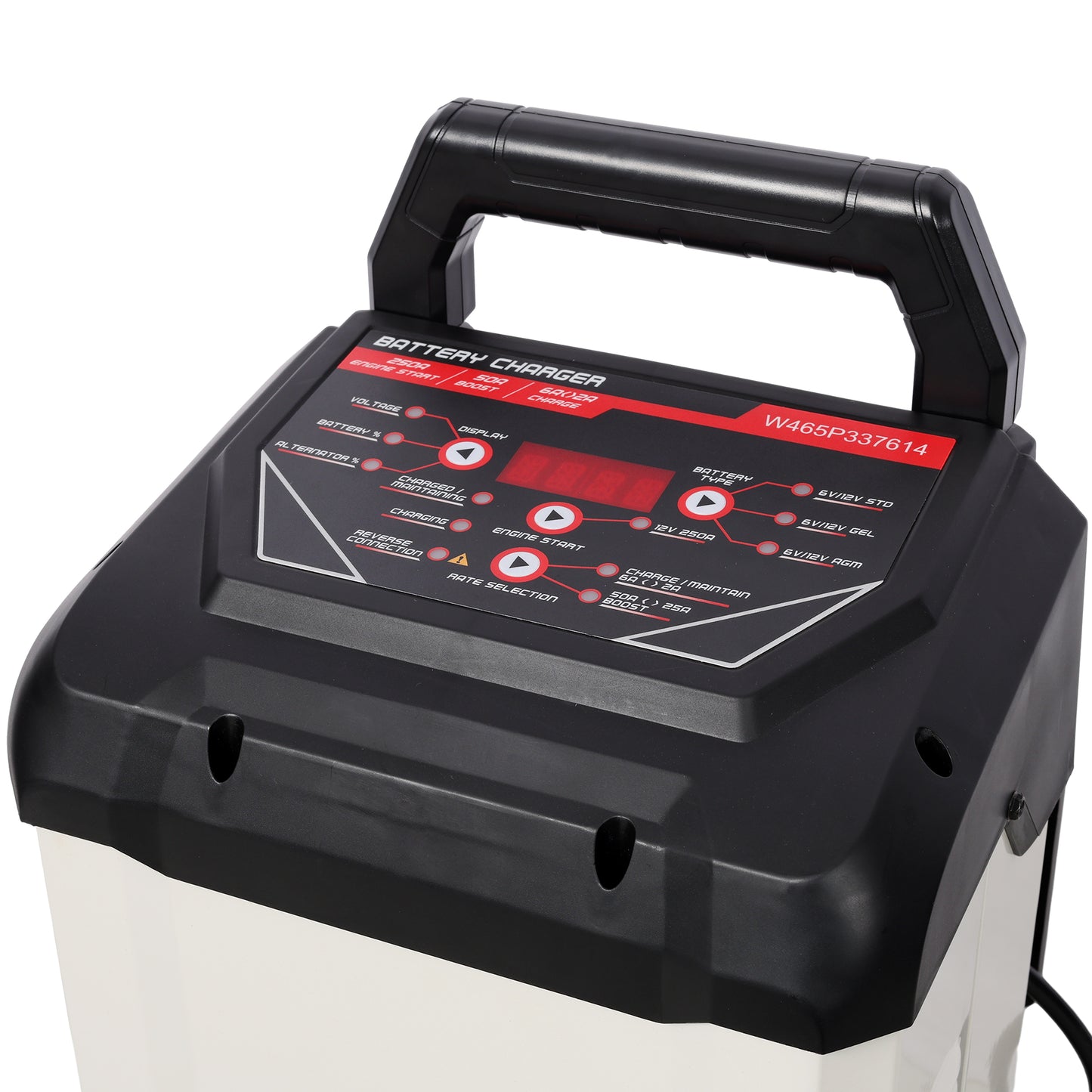 Smart Wheeling Battery Charger,120V/60Hz,250A,Automotive Battery Charger For 6V & 12V, ETL certificate image 10