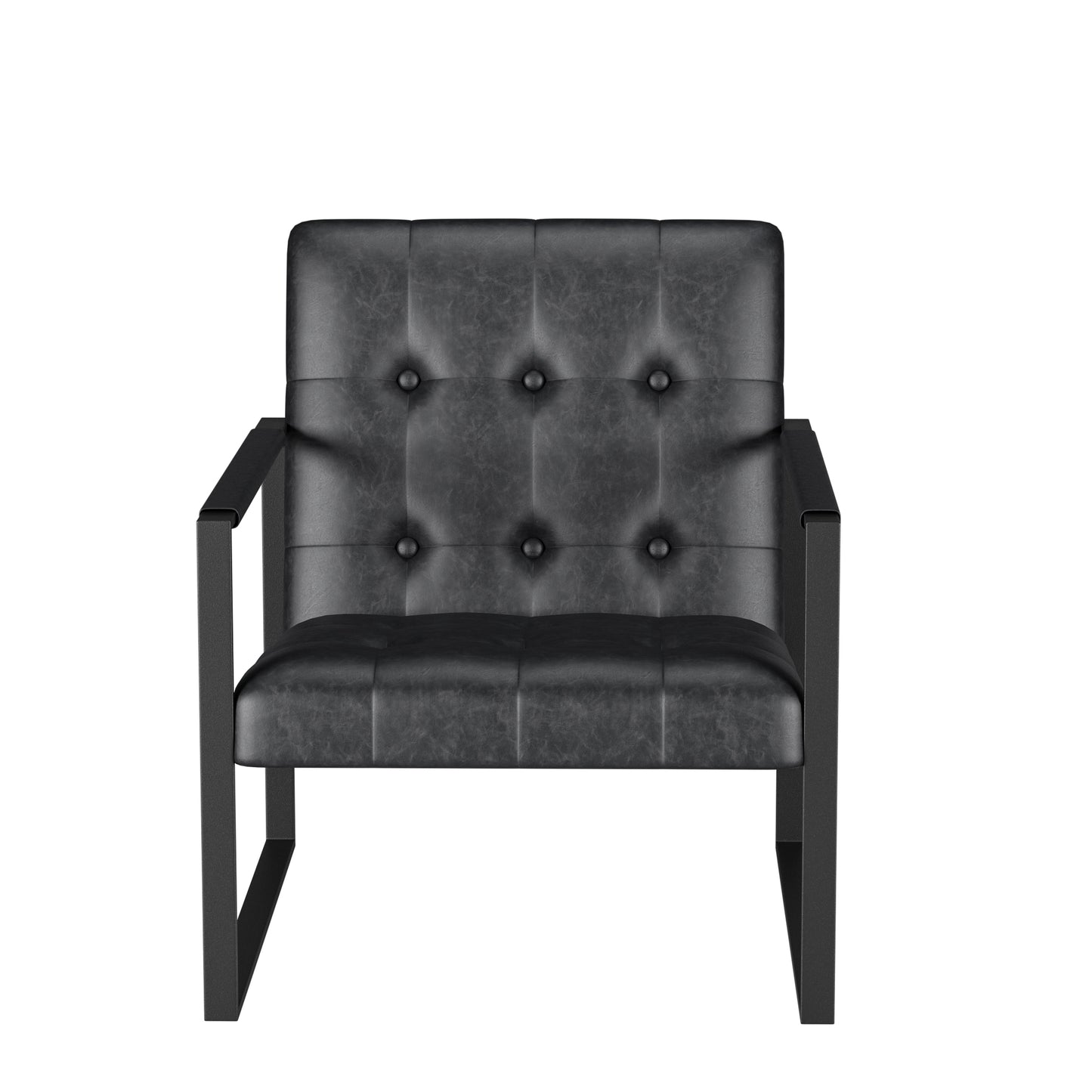 Accent Chair Modern Upholstered Accent Chair, Linen Sofa Chair for Bedroom, Living Room, Office image 9