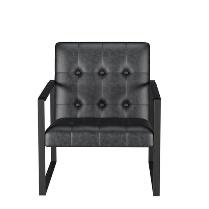 Accent Chair Modern Upholstered Accent Chair, Linen Sofa Chair for Bedroom, Living Room, Office image 9