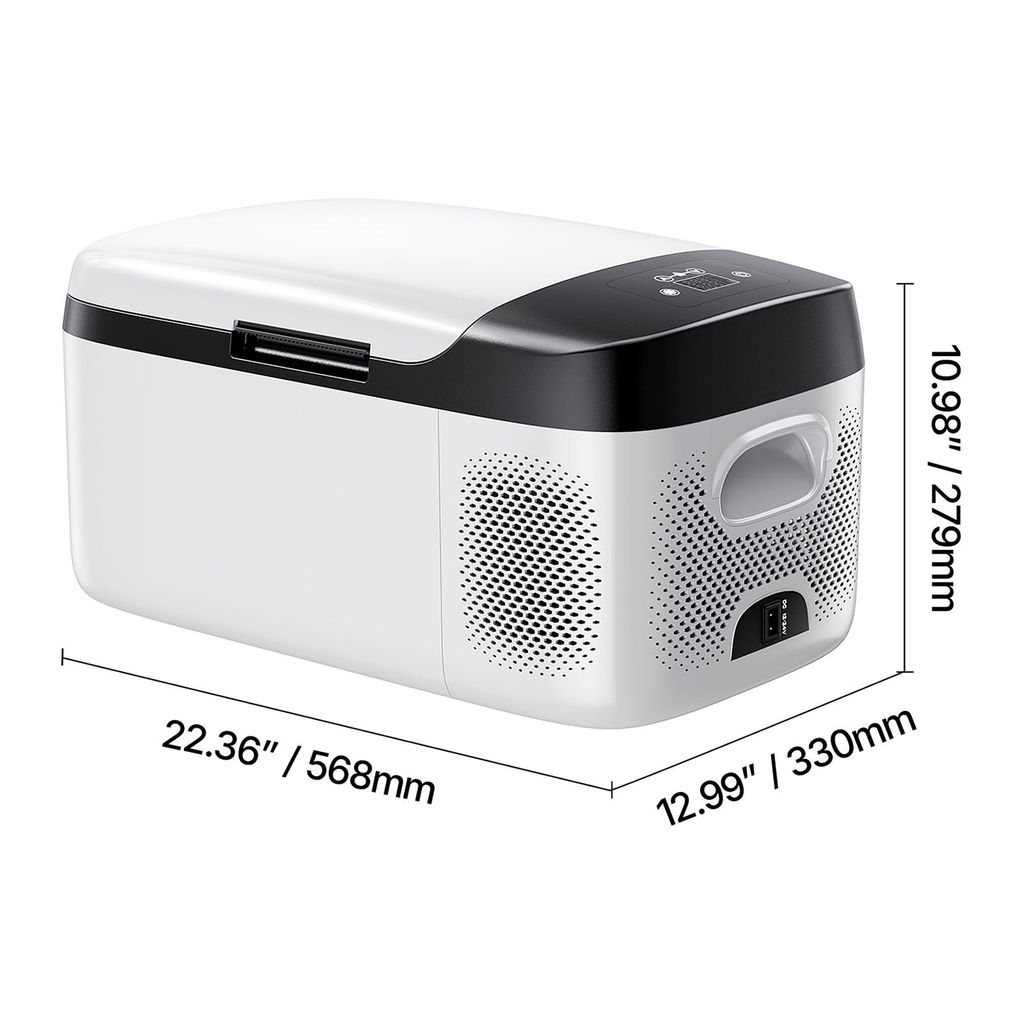 Car Refrigerator, DC 12/24V AC100-240V Compressor Electric Cooler, -4°F to 68°F Car Fridge with APP Control, 16 QT Cars Freezer for RVs, Campsites, Boats, Camping, Fishing, 60W Portable Freezer image 8