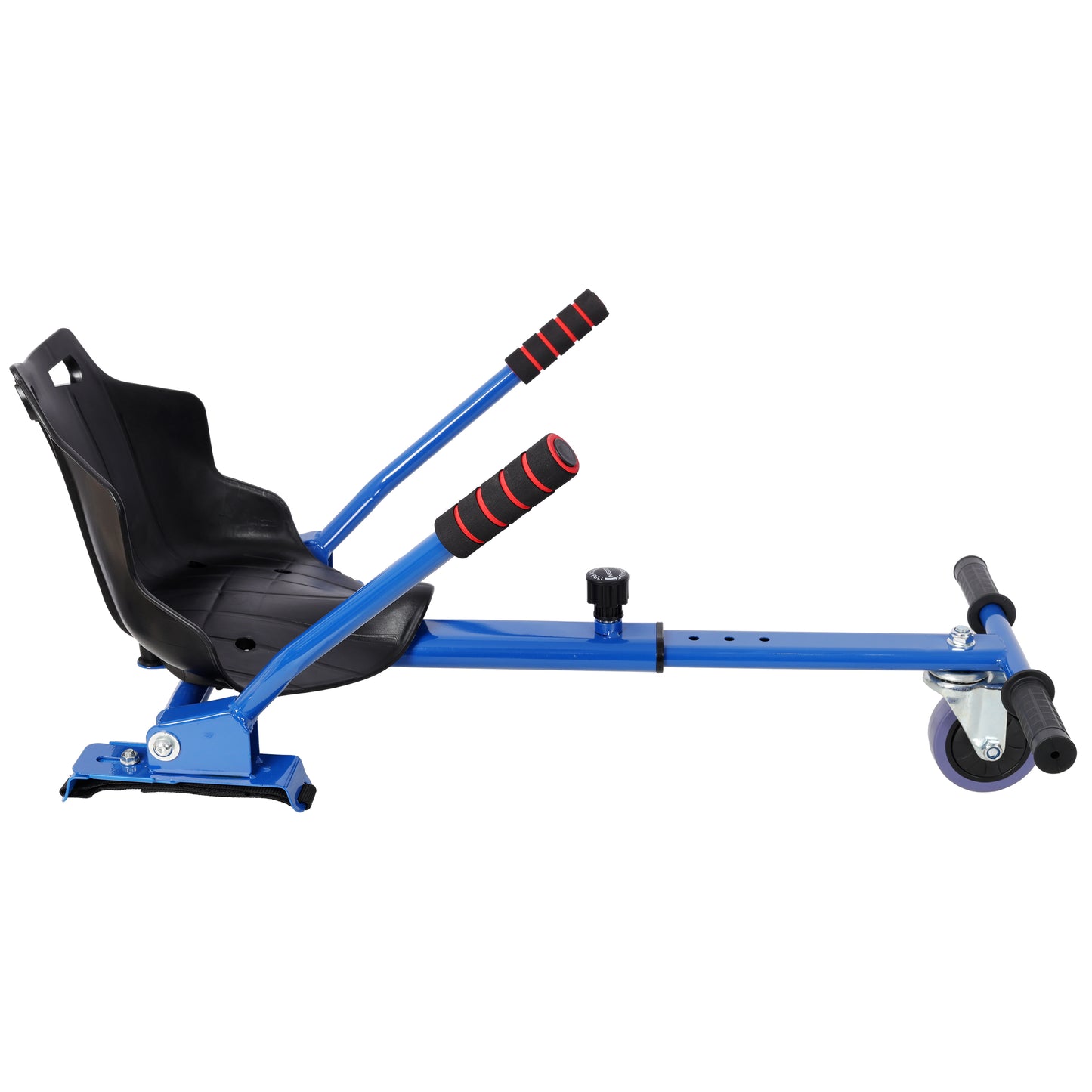 Hoverboard Seat Attachment Go-Kart,Fits 6.5" 8"10" Hoverboards,Sturdy Adjustable Off-Road Frame,Hover Cart for Family Fun,not include Hoverboard,Blue image 4